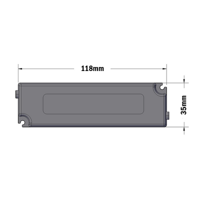 61-560-20W MODULAR SOLUTIONS PROFILE LIGHTS LED POWER SUPPLY 24VDC 20.2 WATT